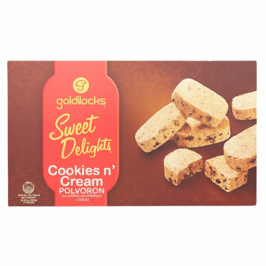 Goldilocks Cookies & Cream Polvoron Box 300g