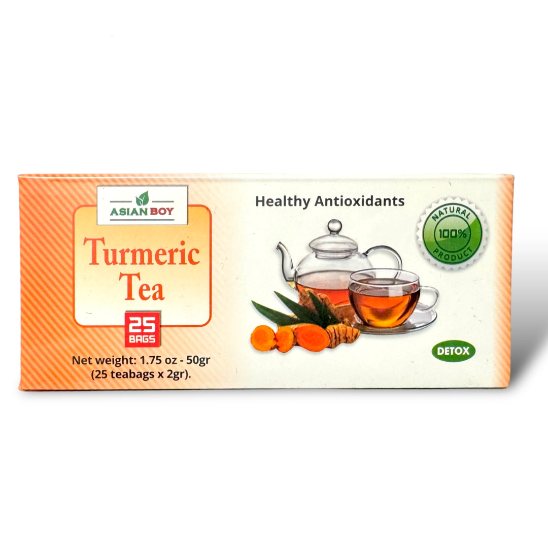 Turmeric Tea (Asian Boy)