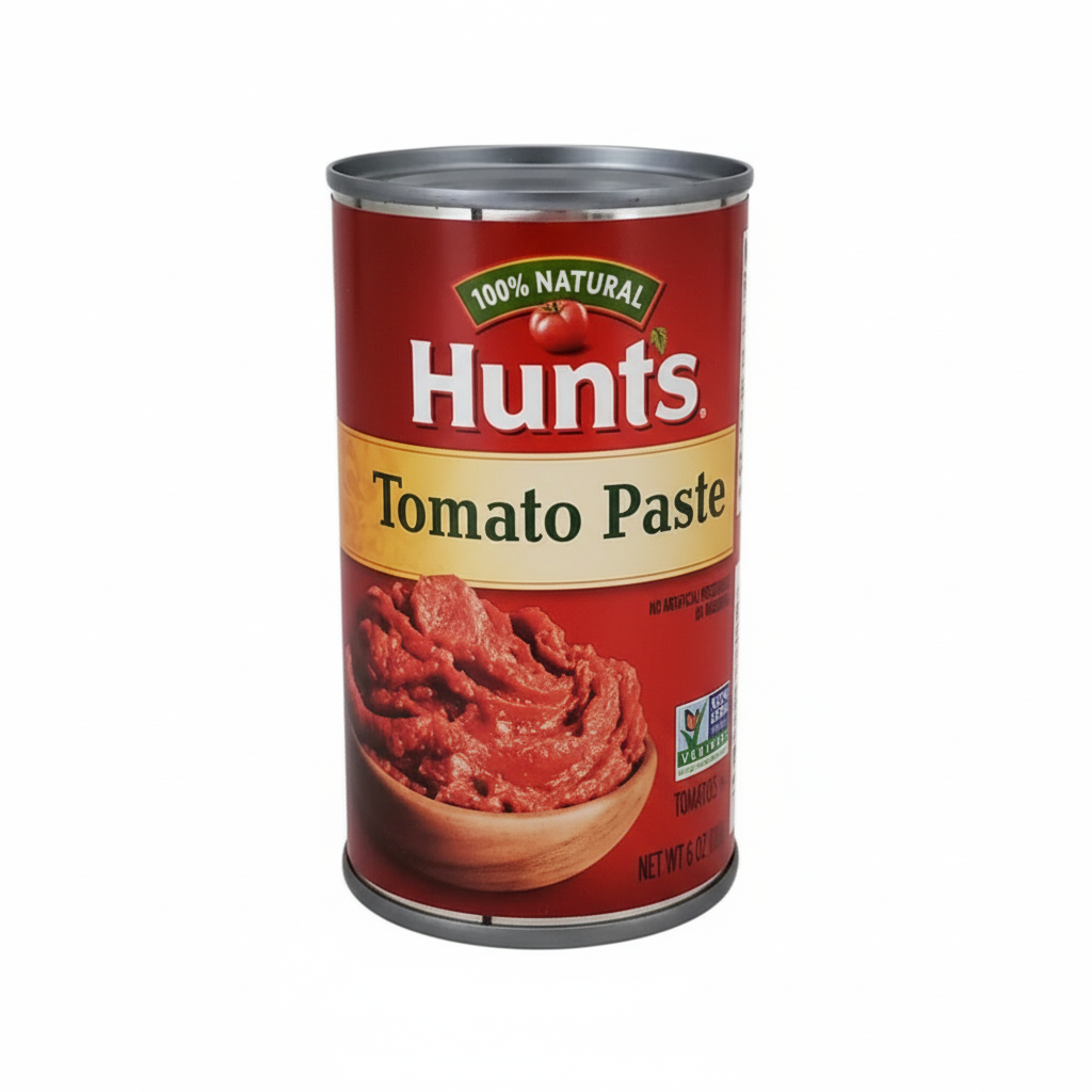 Can of Hunts Tomato Paste