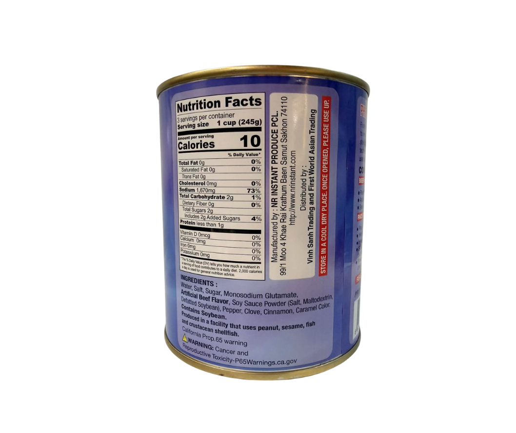 Lee Pho Bac Pho Broth 28oz 794g