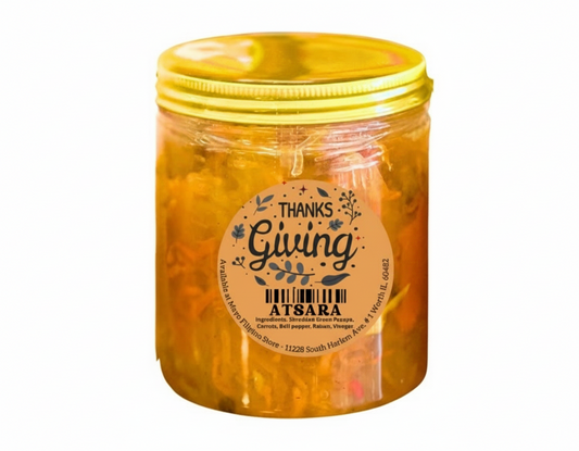 Aurora's Best Filipino Atsara in a Jar 680g Thanks Giving Gift Ideas
