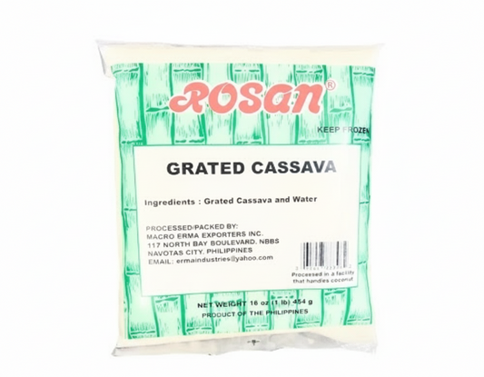 Rosan Grated Cassava 454g Frozen