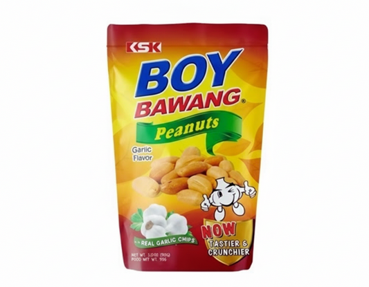 Boy Bawang Peanuts with Real Garlic Chips 90g