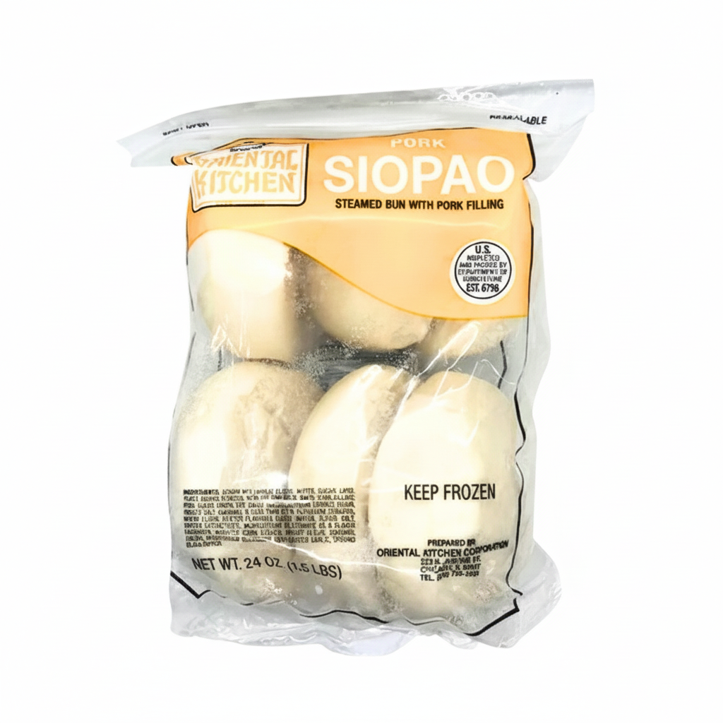 Oriental Kitchen Siopao Pork 24oz 1.5lb 680g