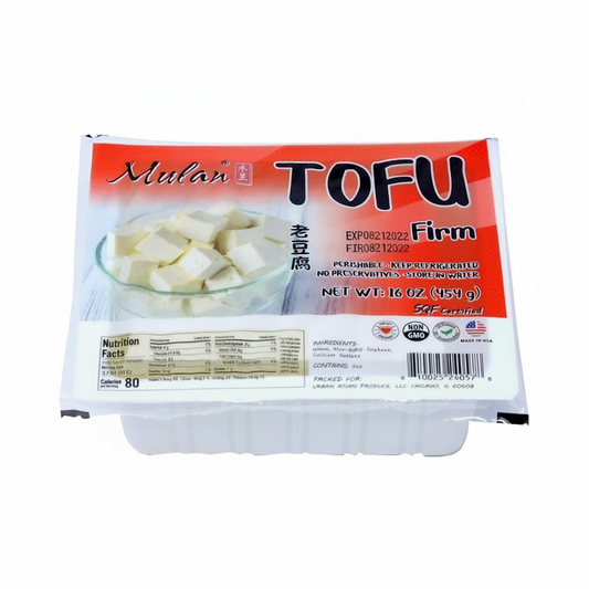 Mulan Tofu Firm 16oz 454g