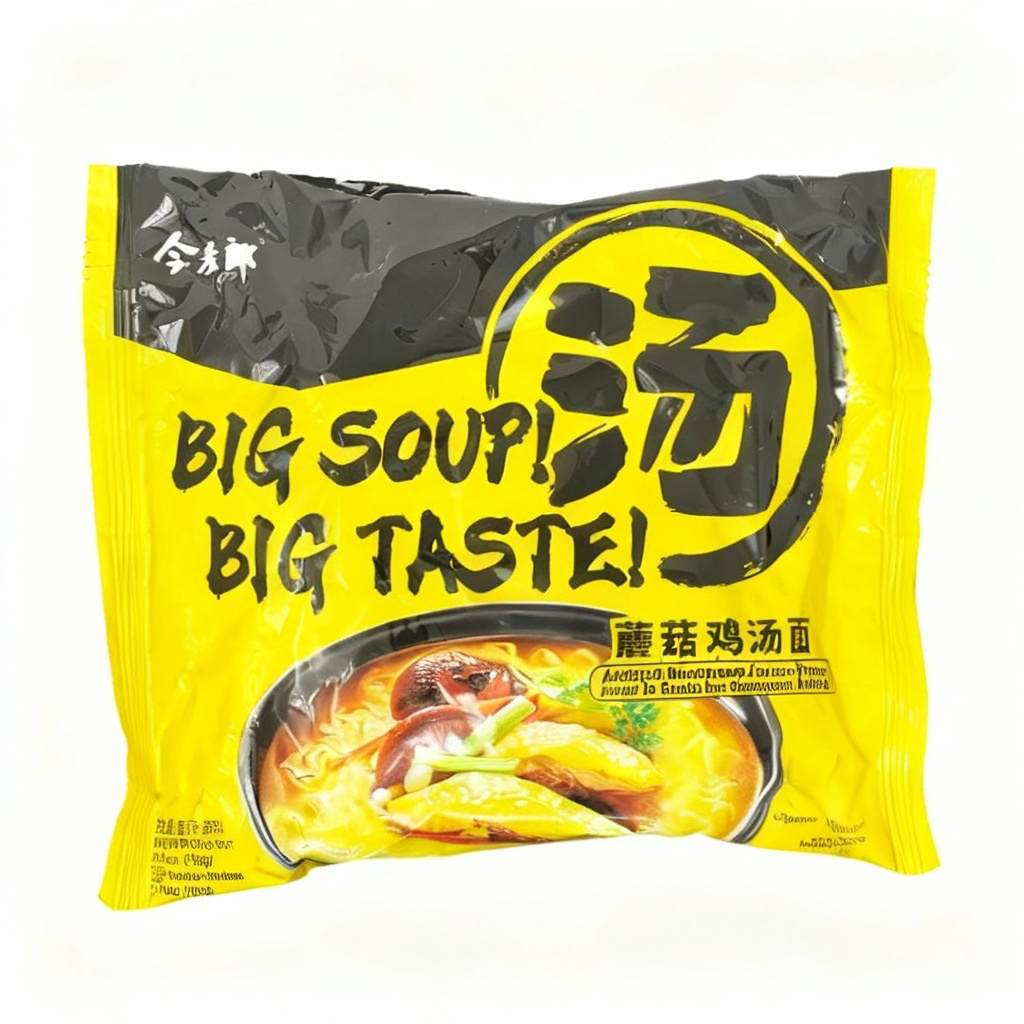 Big Soup Big Taste Mushroom Chicken Flavor JinMailang Individual Pack 138g
