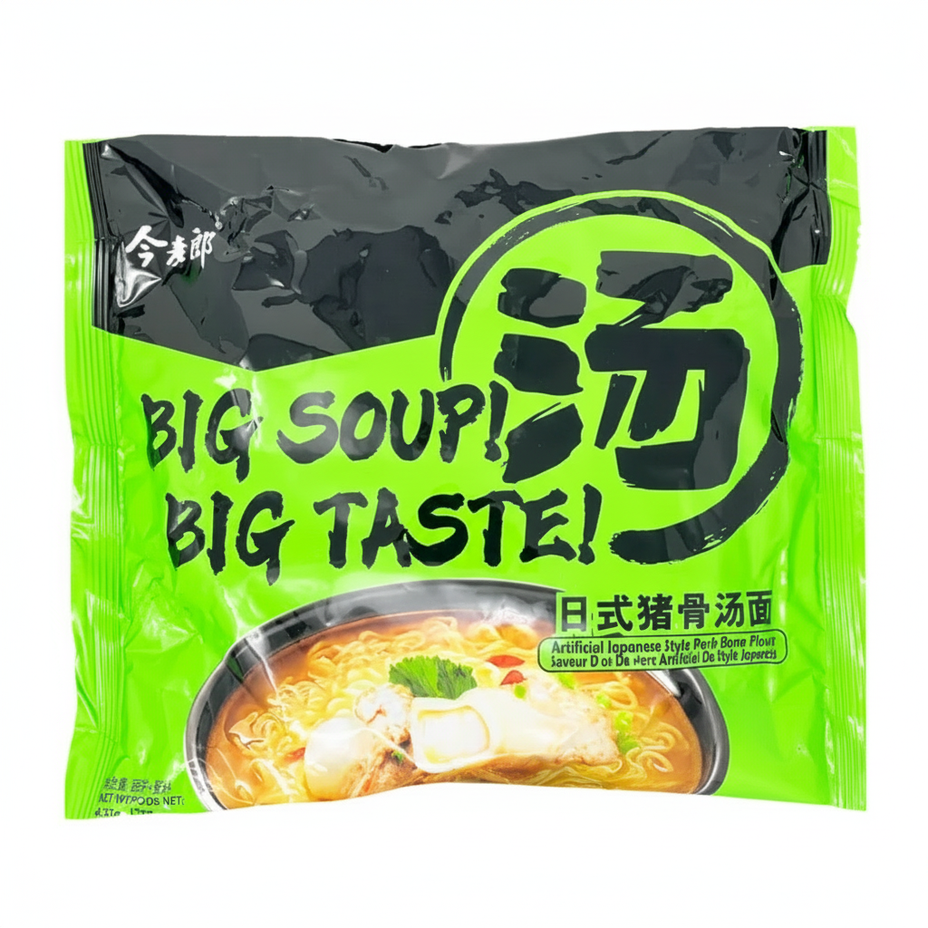 Big Soup Big Taste Japanese Pork Bone Green Jin Mailang Individual Pack 105g