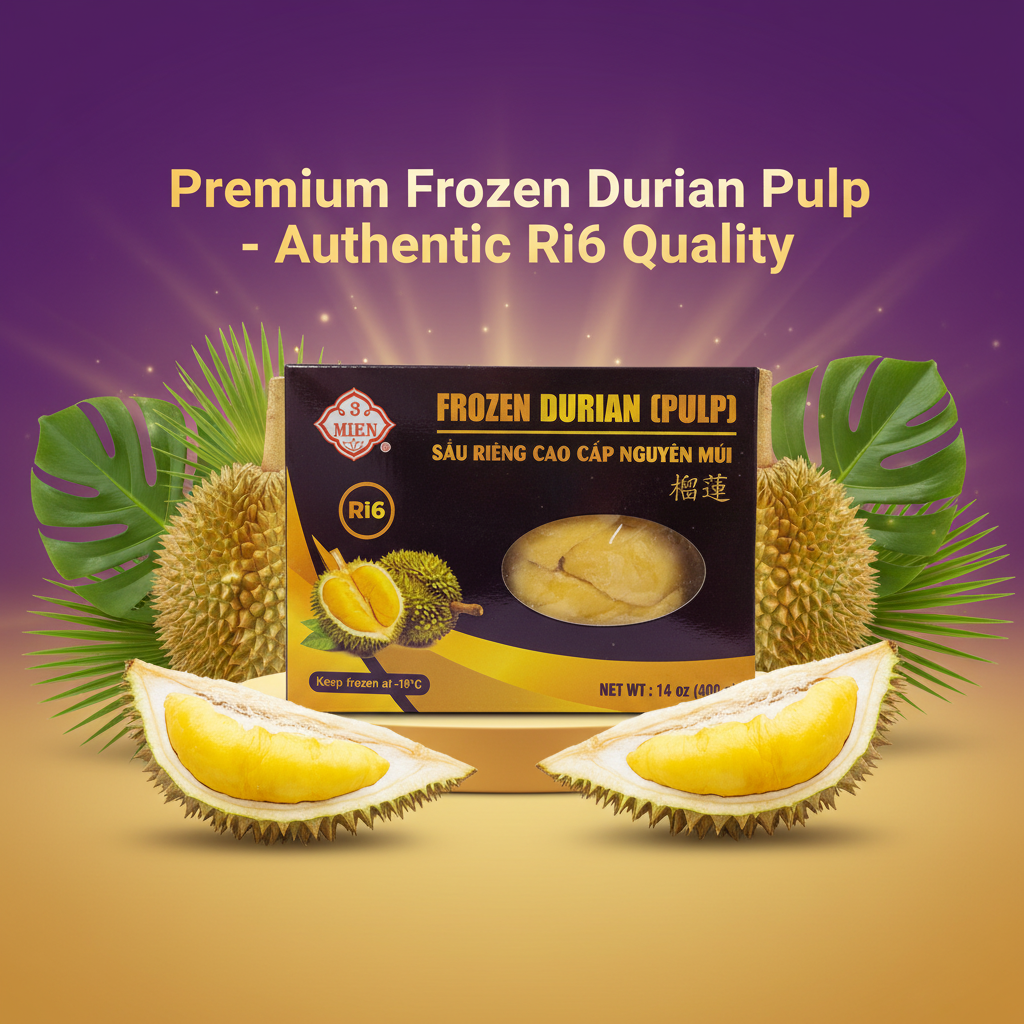 Frozen Durian Pulp 400g