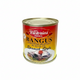 Can of Victorias Foods Bangus in Soya Oil on a white background