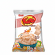 Oishi Kared Yummy Flakes Shrimp Flavor packaging on a white background