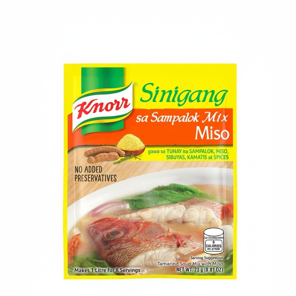 Knorr Sinigang sa Sampalok Mix Miso package on a white background