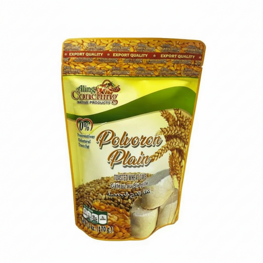 Packaged product with brand logo and text on a white background