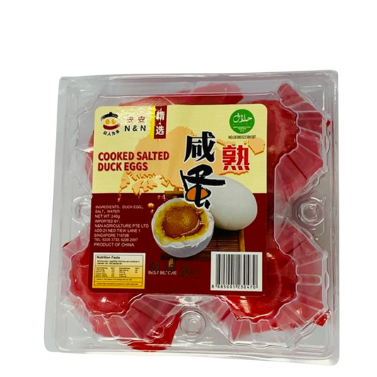 Cooked Salted Duck Eggs