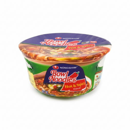 Nongshim Bowl Noodles Hot & Spicy