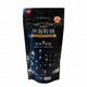 Black packaging of instant pearl with black sugar flavor on a white background