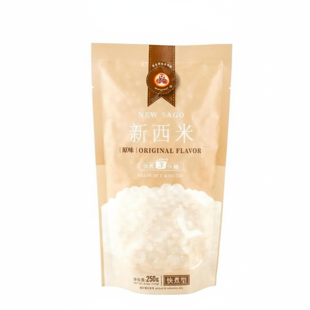 Package of新西米 with visible brand logo on a white background