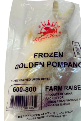 Royal Horse Frozen Golden Pompano