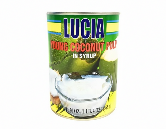 Lucia Young Coconut Pulp In Syrup - 20oz - 565g