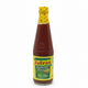 Bottle of Jufran Banana Sauce on a white background