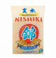 Nishiki brown rice package on a white background