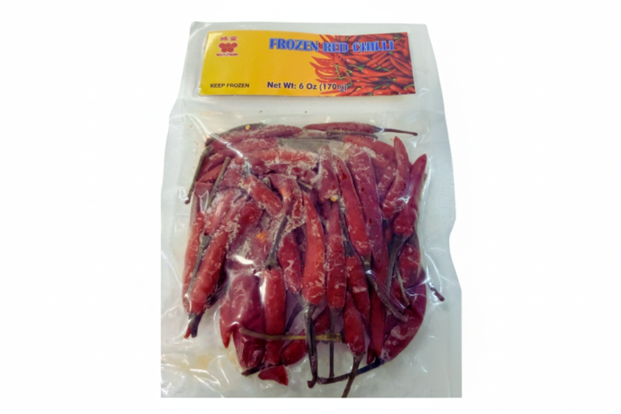 Wei Chuan Frozen Red Chilli 170g