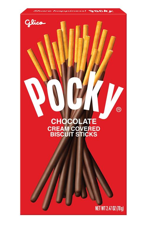 Glico Pocky Chocolate Cream Covered Biscuit Sticks 70g