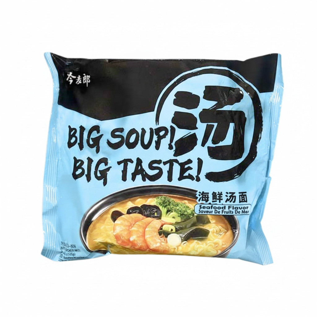 Big Soup Big Taste Seafood Flavor Individual Pack (Jin Mailang) 105g